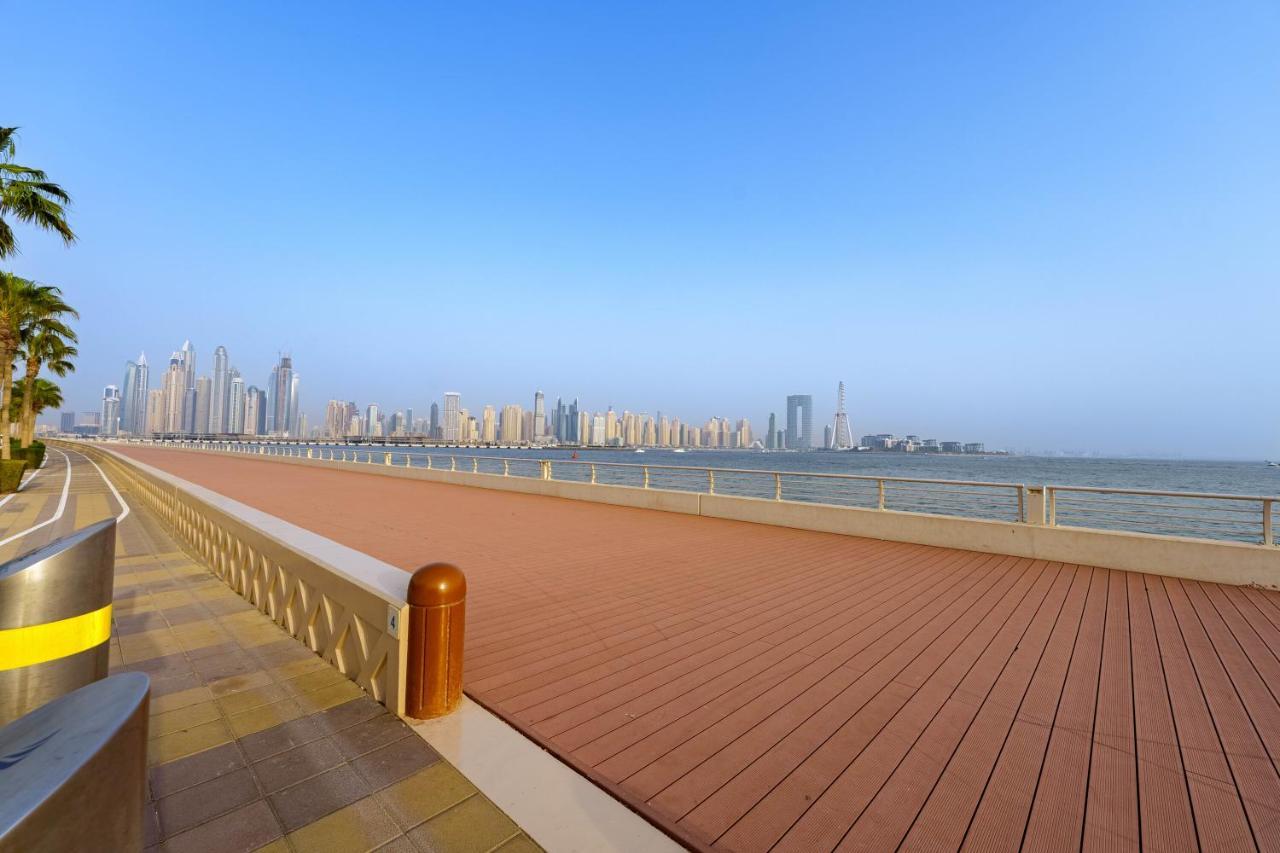 Maison Privee - Charming Apt With Sea View On The Palm Jumeirah Dubai Exteriör bild
